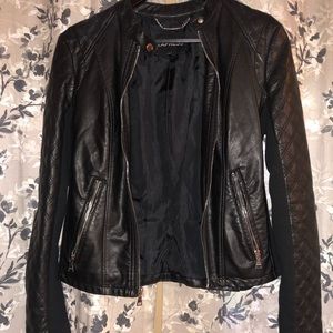 Women’s Express Faux Leather Moro Jacket Small